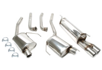 Opel Omega B Caravan V94 10/1999- Rostfritt Sportavgassystem Catback TA Technix